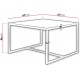 Table basse Barbosa - Style industriel