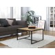Table basse Barbosa - Style industriel