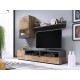 AROS - Meuble de télé style industriel noir, gris ou bois