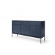 Commode 154 cm MONA couleur bordeaux , bleu ou beige