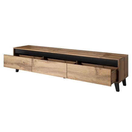 Meuble TV NORI 185 cm style industriel