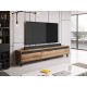 Meuble TV NORI 185 cm style industriel loft