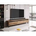 Meuble TV NORI 185 cm style industriel