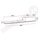 Meuble TV bas LIFE 300 cm