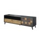 SOUL - Meuble TV 180 cm avec tiroir style industriel