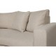 petit Canapé d'angle convertible MARIUS en tissu beige, gris ou noir 4 places avec coffres de rangement