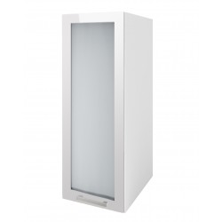 Meuble de cuisine colonne 1 porte vitrine 40 cm TARA