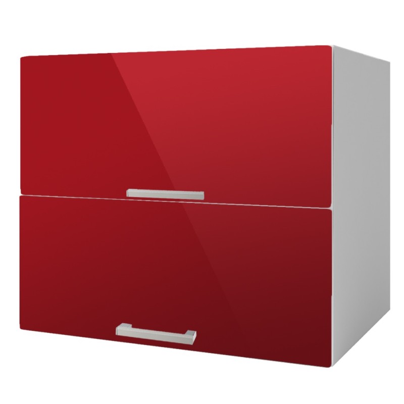 Meuble de cuisine haut laqué TARA 2 portes 80 cm Meuble de cuisine haut laqué TARA 2 portes 80 cm