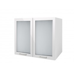 Meuble de cuisine 2 portes vitrine 80 cm TARA