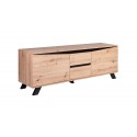 Meuble TV VINSI 160 cm style industriel