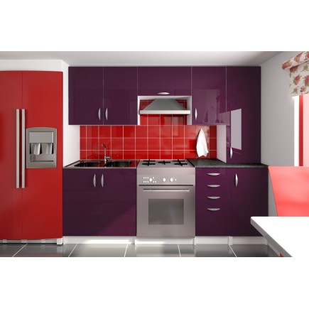 Cuisine complète 2m20 OXANE laquée