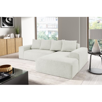 Canapé d'angle MODULA avec coussins