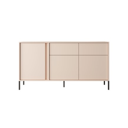 Commode Dastia 153 cm 2 tiroirs 3 portes