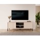 Meuble TV Dastia 153 cm couleur beige naturelle