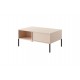 Table basse Dastia couleur beige style doux et chaleureux cosy