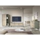 Meuble Tv Forest de 158 cm couleur beige ou eucalyptus