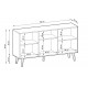 Commode 3 portes de 154 cm Willow style industriel