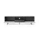 Meuble Tv Raven - Moderne et design couleur noir graphite