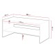 Table basse Tildema