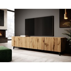 Le meuble Tv Tildema style industriel 200 cm