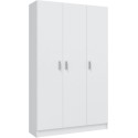 ARMORIO3 - Armoire de rangement 3 portes 109 cm (L) x 180 cm (H) x 37 cm (P) 