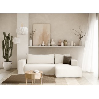 Canapé d'angle convertible LETTO