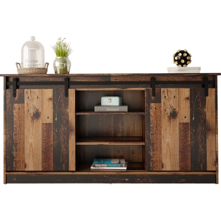 Commode GRANIRO 160 cm style industriel vintage