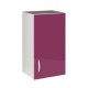 module de cuisine haut 1 porte 40 cm oxane laquée brillant