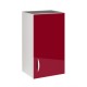 module de cuisine haut 1 porte 40 cm oxane laquée brillant