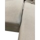RECONDITIONNE - Canapé d'angle panoramique convertible OT31 en tissu beige