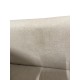 RECONDITIONNE - Canapé d'angle convertible VEL37 en tissu beige