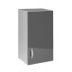 module de cuisine haut 1 porte 40 cm oxane laquée brillant