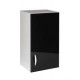 module de cuisine haut 1 porte 40 cm oxane laquée brillant