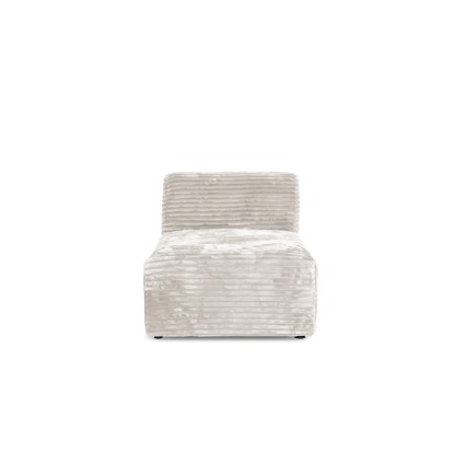 Fauteuil BRISIA en velours côtelé épais