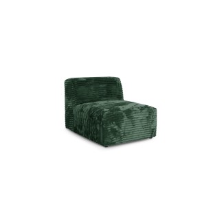 Fauteuil BRISIA en velours côtelé épais