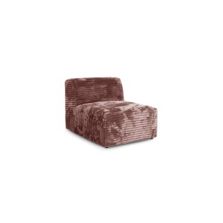 Fauteuil BRISIA en velours côtelé épais