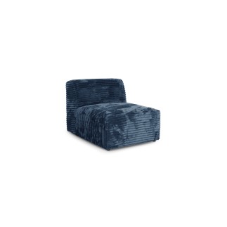 Fauteuil BRISIA en velours côtelé épais