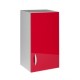 module de cuisine haut 1 porte 40 cm oxane laquée brillant