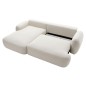 Canapé d'Angle Convertible en Tissu Bouclette Morizia style Japandi Canapé d'Angle Convertible en Tissu Bouclette Morizia style Japandi