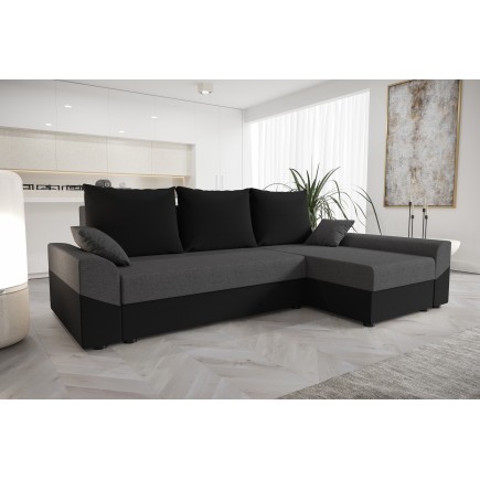 Canapé d'angle convertible DELIO