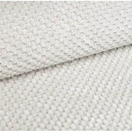 Canapé d’angle panoramique convertible LAVIA Tissu Anti tâche hydrophobe Doux au Toucher
