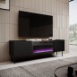 Meuble TV ONDIA EF avec Cheminée Électrique - Design Moderne et Fonctionnel Meuble TV ONDIA EF avec Cheminée Électrique - Design Moderne et Fonctionnel