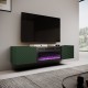 Meuble TV ONDIA EF avec Cheminée Électrique - Design Moderne et Fonctionnel
