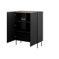Commode ONDIA 2D2S 2 portes 2 tiroirs - 100 cm Commode ONDIA 2D2S 2 portes 2 tiroirs - 100 cm