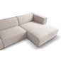 Canapé d’angle modulable 5 places PRADIA tissu anti-tâche Canapé d’angle modulable 5 places PRADIA tissu anti-tâche
