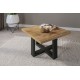 EKIO – Table Basse Carrée Moderne style industriel