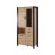 Aktia – Vitrine 2 Portes, 4 Tiroirs