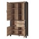 Aktia – Vitrine 2 Portes, 4 Tiroirs