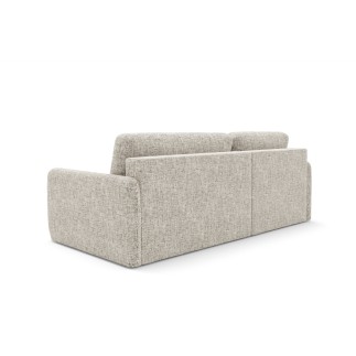 Canapé d'angle convertible IVA en tissu tressé