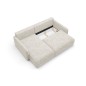 Canapé d'angle convertible IVA en tissu tressé Canapé d'angle convertible IVA en tissu tressé